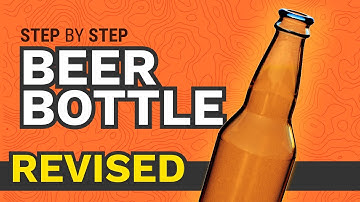 How to 3D Model a Beer Bottle - Learn Autodesk Fusion 360 in 30 Days: Day #2 (REVISED)