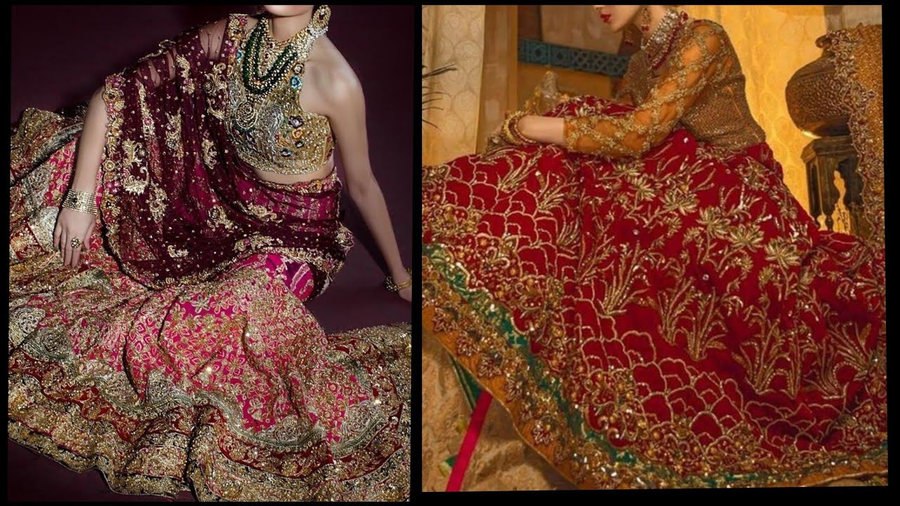 Indian and Pakistani Designer Luxury  Lehnga Designs 2020