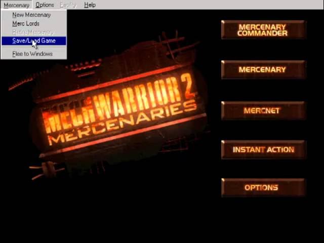 MechWarrior 2: Mercenaries - Rich Ending Movie - Cash Out 110,033,713 C-bills