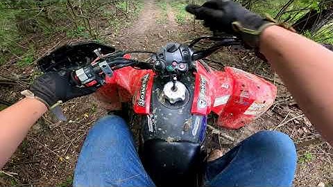 Woods Riding Part 2 - Polaris Predator 500