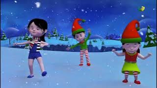 Jingle Bells | Bob The Train Squared | Natal canção vídeo | O sinos do tinir | Kids Rhymes | Kids Tv