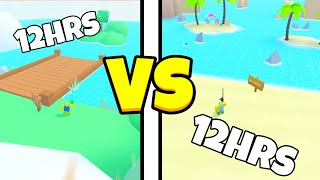 12H In Normal Fishing VS 12H In Advanced Fishing!