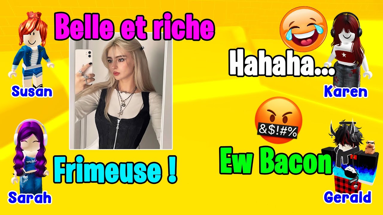 HISTOIRE ROBLOX | On est toutes les deux amoureuses de lui 😢