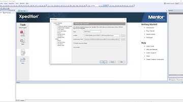 DxDesigner - Creating a new Project