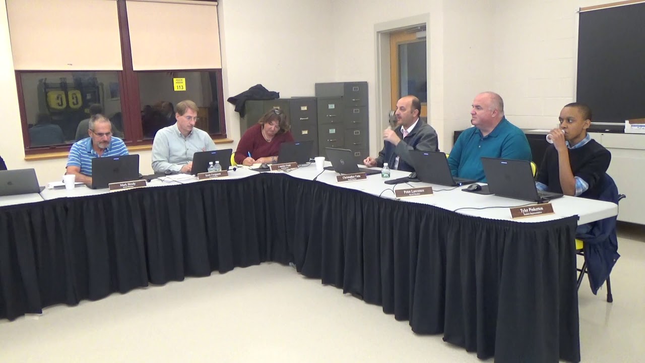 Canajoharie Board of Education Meeting October 10, 2019 YouTube