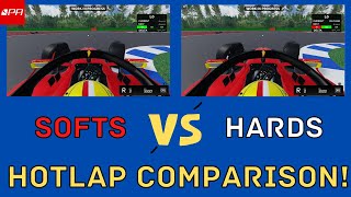 F1 SOFT VS HARD TYRES! Hotlap Comparion (Formula Apex Roblox) screenshot 3