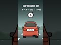 Make 10 from a License Plate (7639) #Shorts