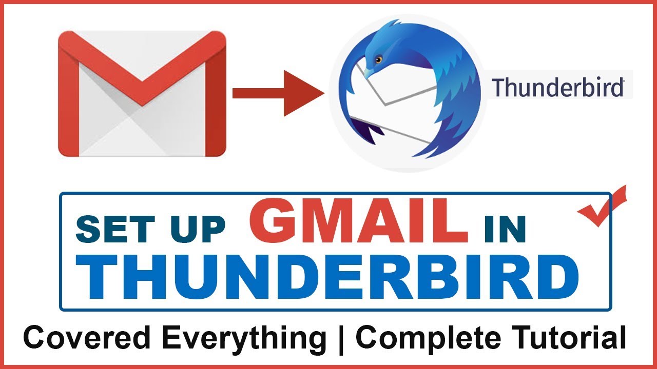 thunderbird คือ  2022  How To Setup Gmail in Mozilla Thunderbird | Configure Gmail in Thunderbird | POP3 \u0026 IMAP Setup