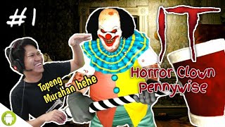 BADUT PALING IMUT SEDUNIA... "SETAN"!! IT Horror Clown Pennywise Part 1 ~Cekikikan Kuntilanak!! screenshot 1