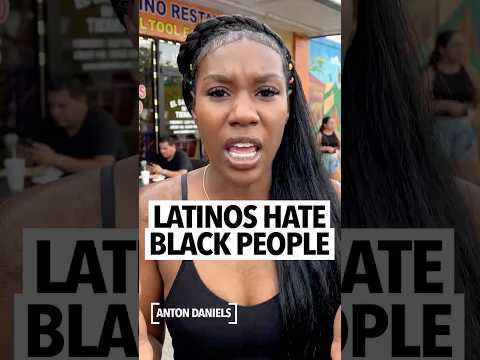 Black woman says most Latinos are racist towards black people and keep them from getting most jobs