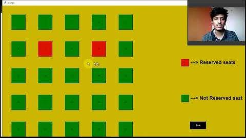 Railway reservation system