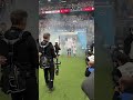 Walking out to face the All Blacks 👊