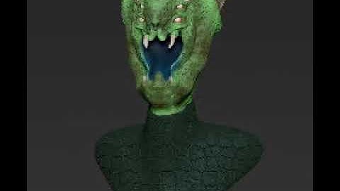 Alien 1 Turntable available on Turbosquid com Now