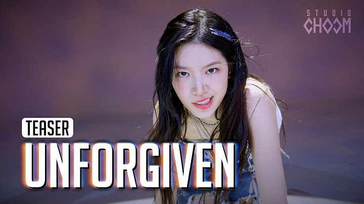 (Teaser) [BE ORIGINAL] LE SSERAFIM(르세라핌) 'UNFORGIVEN (feat. Nile Rodgers)' (4K)