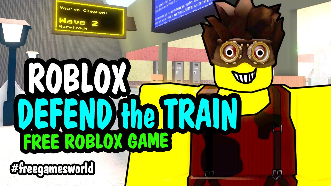 Roblox Defend The Train - Defend a moving train from incoming enemies ...