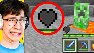 Minecraft, But You Only Have 0.1% Hearts…