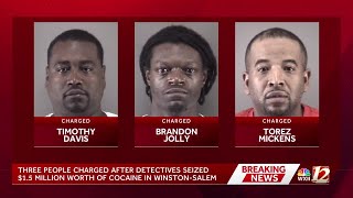 Historic drug bust in Winston-Salem; $1.5 million in cocaine seized