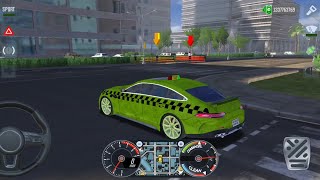 City Taxi Sim 3D - Realistic Car Driving Games Android iOS Gameplay screenshot 4