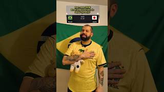 Tá diferente esse hino! #trend #futebol #brasil #japao #shorts #viral #meme #copadomundo #humor