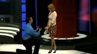 In other news...will you marry me- Female news anchor reads her own wedding proposal