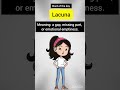 “Some absences become permanent lacunae.” #english #speakingeveryday #speakconfidentenglish