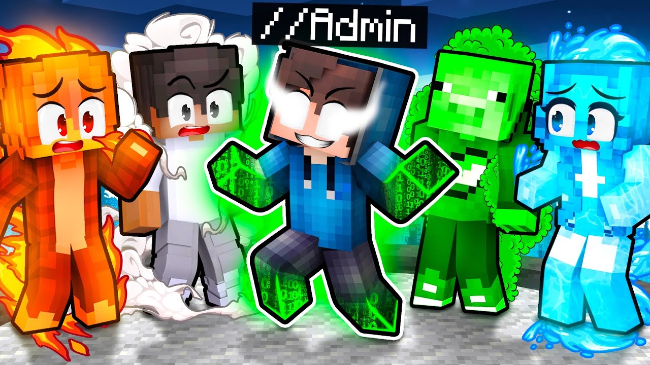 Podvádím na SERVERU POUZE pro ELEMENTY v Minecraftu