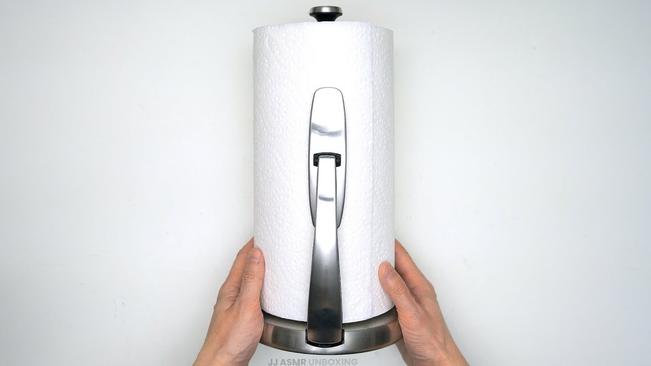 OXO Good Grips SimplyTear Standing Paper Towel Holder Unboxing & Demo YouTube