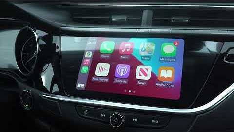 How to use Apple CarPlay Buick Encore