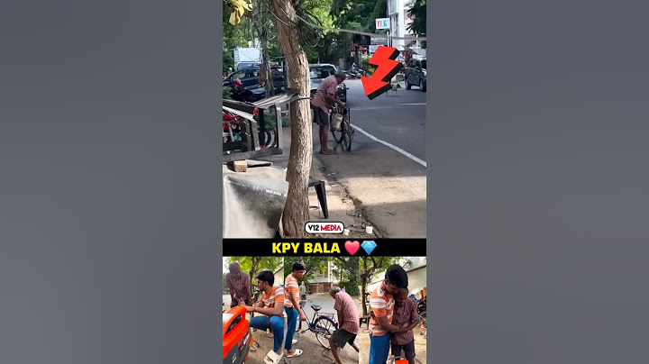 KPY பாலா 🥹❤️💎 ரோட்டு கடை சைக்கிள் தொழிலாளிக்கு உதவிய #KPYBala 👌 #kind #love #humanity #trend #shorts