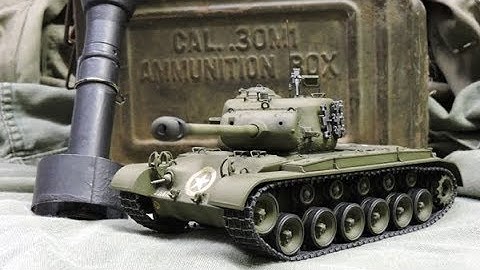 1/35th scale Tamiya T26e3 Pershing