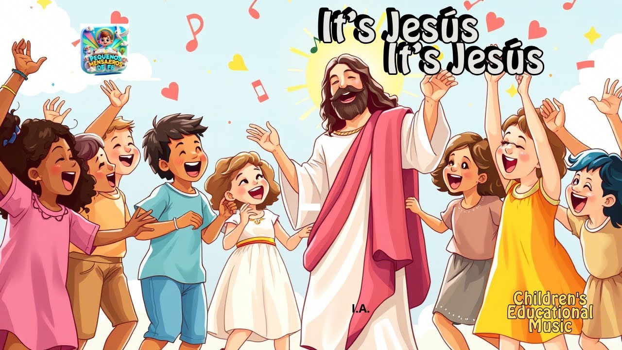 Jesus Having Fun It's Jesus! It's Jesus! | Fun Christian Song for Kids - YouTube
