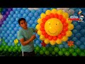 Como hacer un sol con globos  # 36