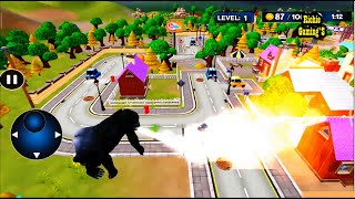 Kingkong Ngamuk Masuk Kota Alien 😱 Richie Gaming's