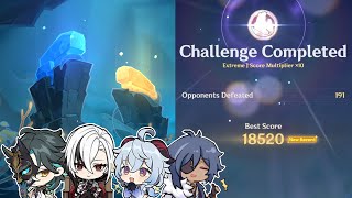 18520 Points Day 1 Vibro Crystal Event C0 Arlecchino Melt & C6 Xiao | Genshin Impact 4.6