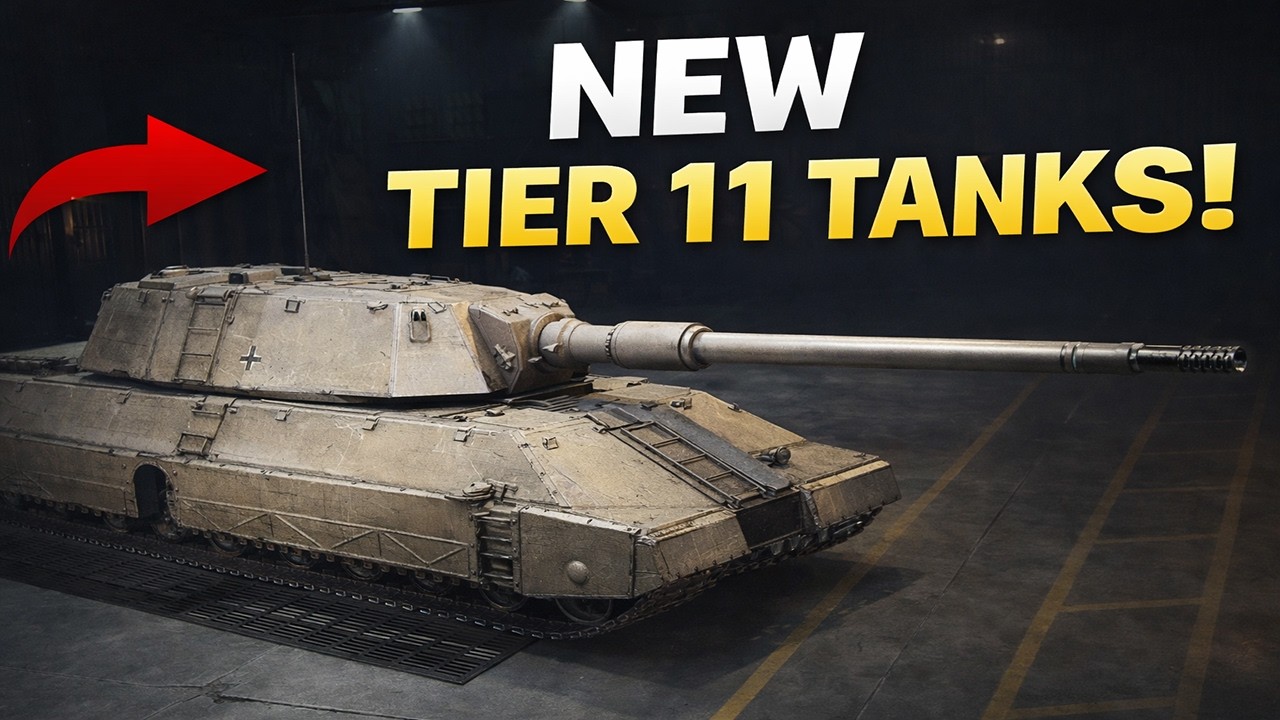 TIER 11 TANKS in WoT Blitz?! 😱 New Tanks Revealed - YouTube