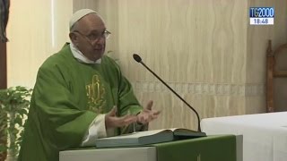 Papa Francesco A Santa Marta La Batteria Del Cristiano Per Fare Luce È La Preghiera