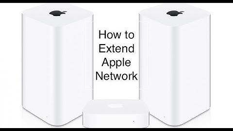 How To: Extend Existing Apple Network Using Additional Airports
