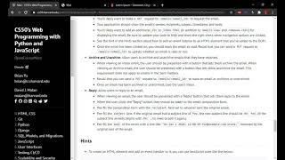 CS50 Project 3 - Mail