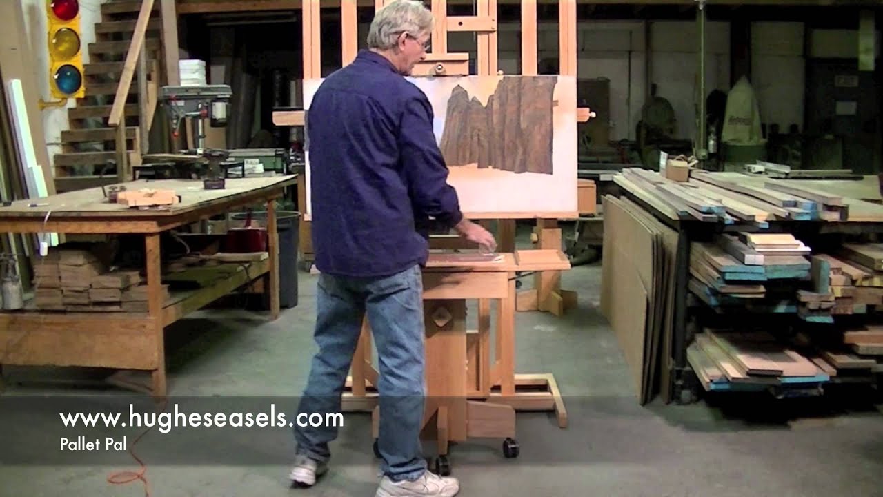 Hughes Easels Pallet Pal YouTube