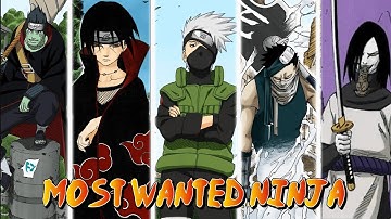 Every Village’s Most Wanted Ninja in Naruto Explained in 22 Minutes