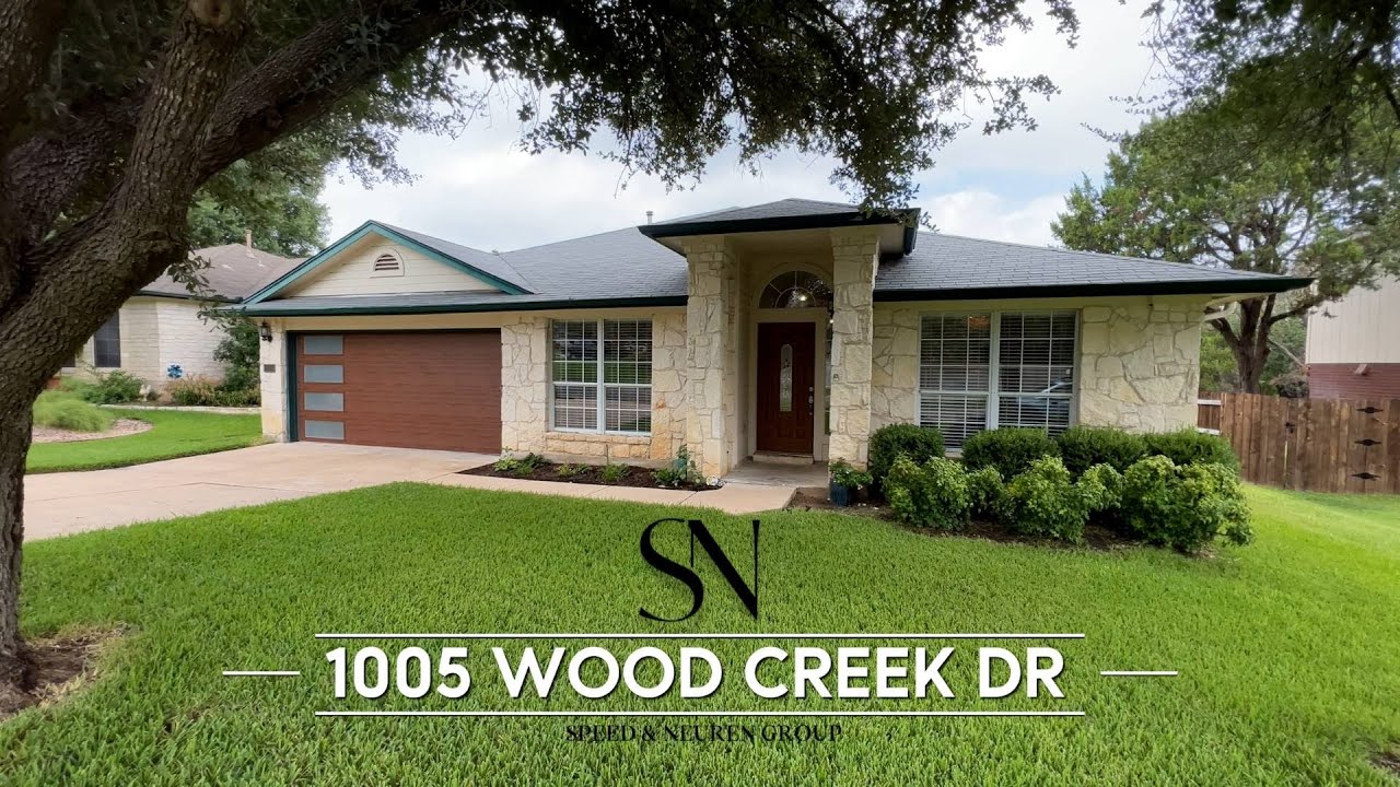 1005 Wood Creek Dr Cedar Park, TX 78613 Video Tour YouTube