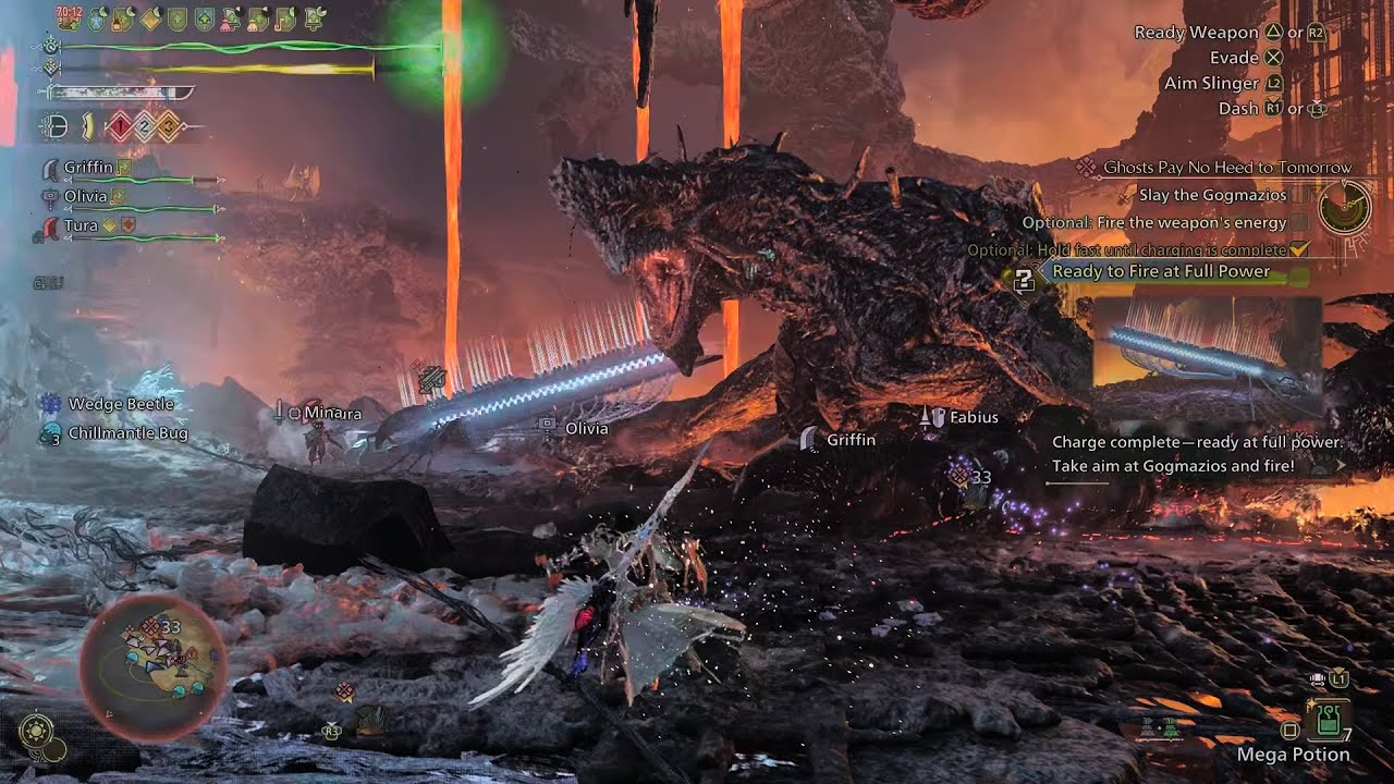 Gogmazios Quest Clear