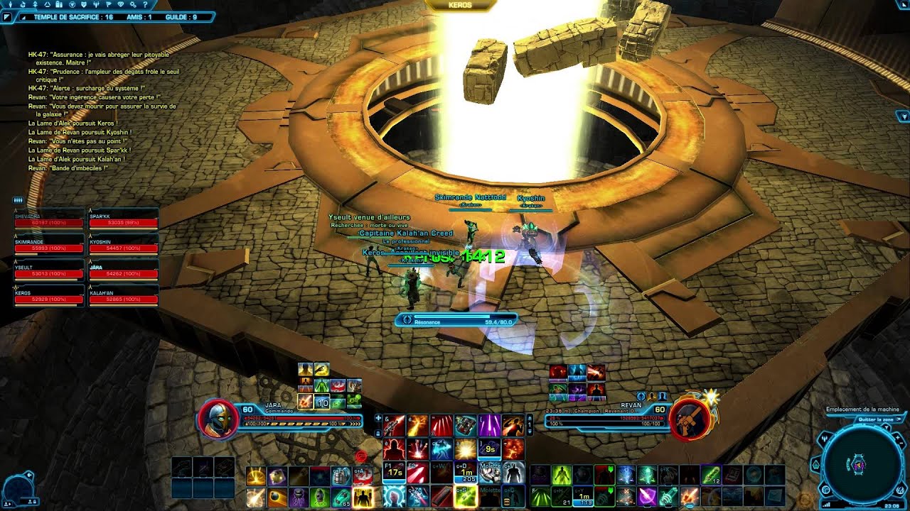 SWTOR 3.2 | Revan 8HM/VM | Temple Of Sacrifice | KRAKEN (First Down)