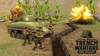 Trench Warfare WW2 Strategy Gameplay screenshot 1