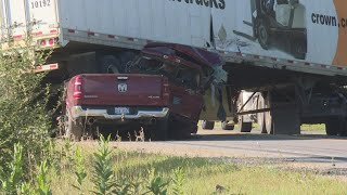 1 killed after driver runs stop sign near Lowell