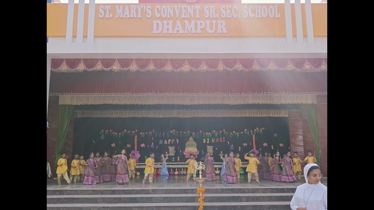 GARBHA AND DANDIYA| CLASS LKG | DIWALI CELEBRATION 2025