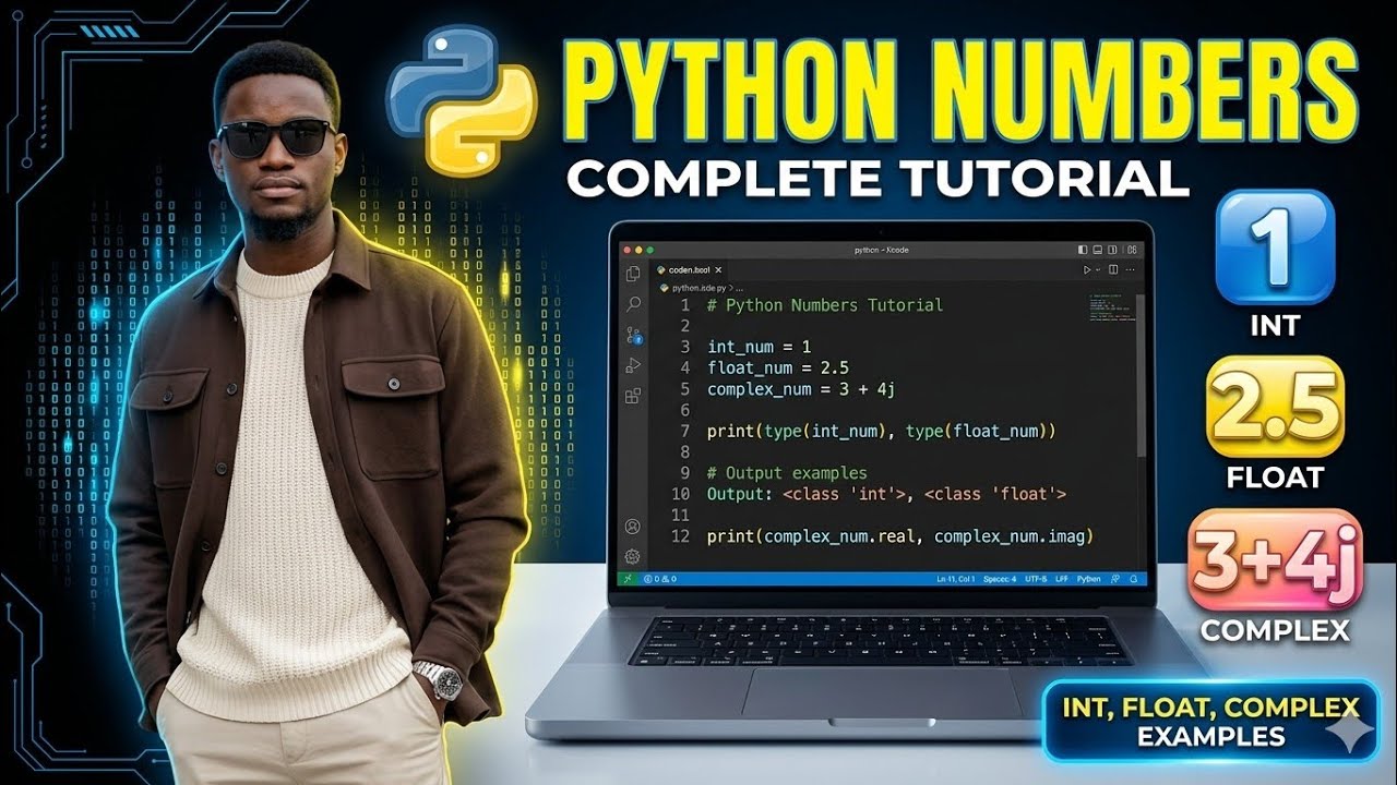 Python Numbers Explained | int, float, complex, Type Conversion ...