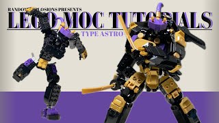 Step By Step Tutorial: How To Build A Lego Mech MOC  Type Astro Samurai
