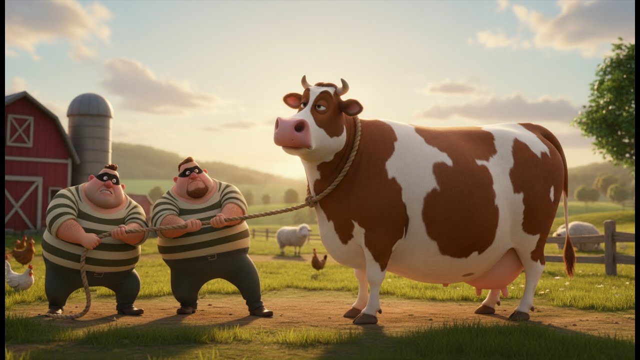 Thief in Old MacDonald’s Farm 😱 Where are the Animals?