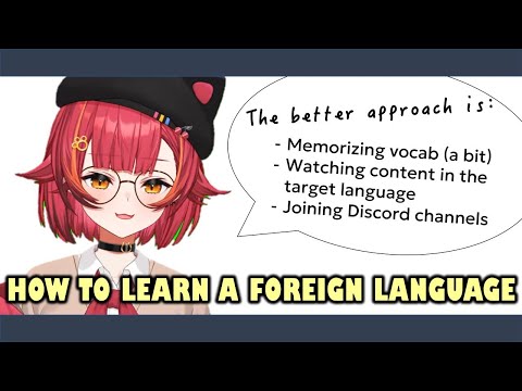How to Learn a Foreign Language 【Nekota Tsuna | VSPO! ENG SUB】